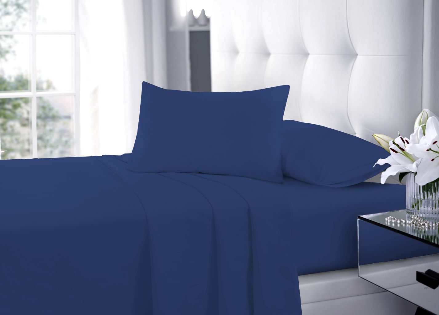 Easy Care Flat Sheet Polycotton