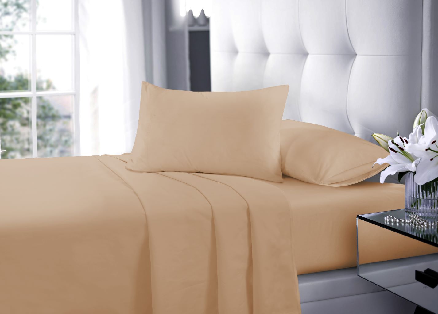 Easy Care Flat Sheet Polycotton